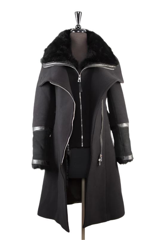 CHLOE Wool/Cashmere Blend Coat