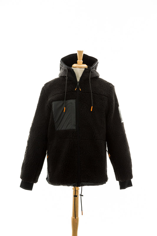 Reversable Sherpa Hoodie - Dejavu NYC