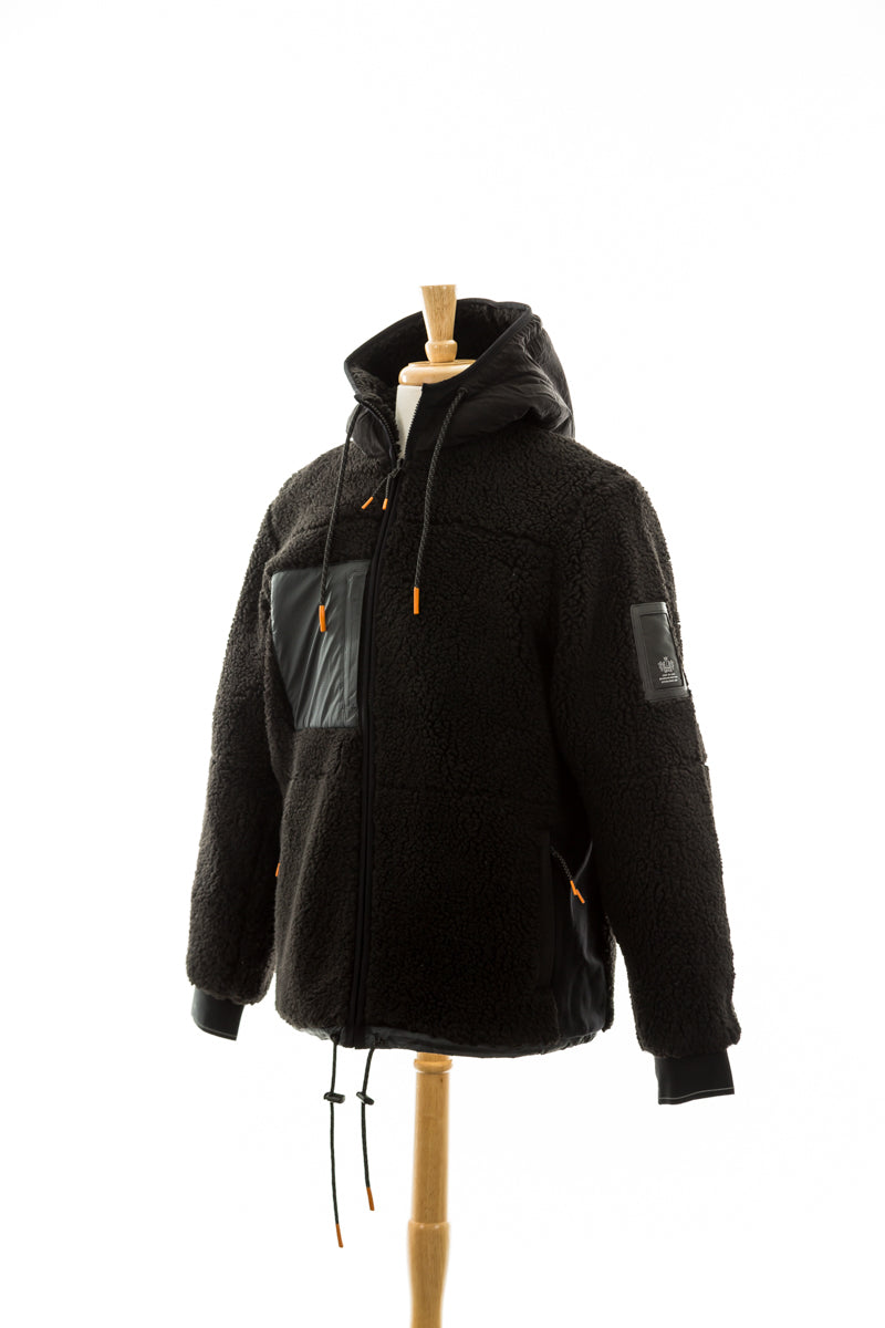 Reversable Sherpa Hoodie - Dejavu NYC