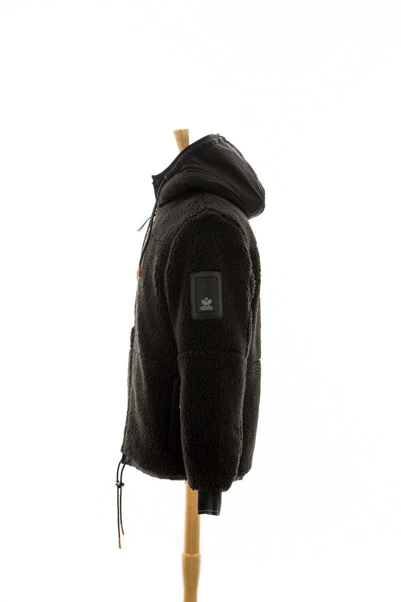 Reversable Sherpa Hoodie - Dejavu NYC