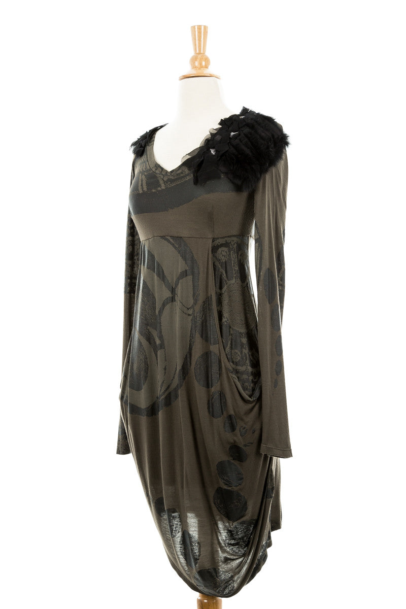 Miniabito Ricamato Dress - Dejavu NYC
