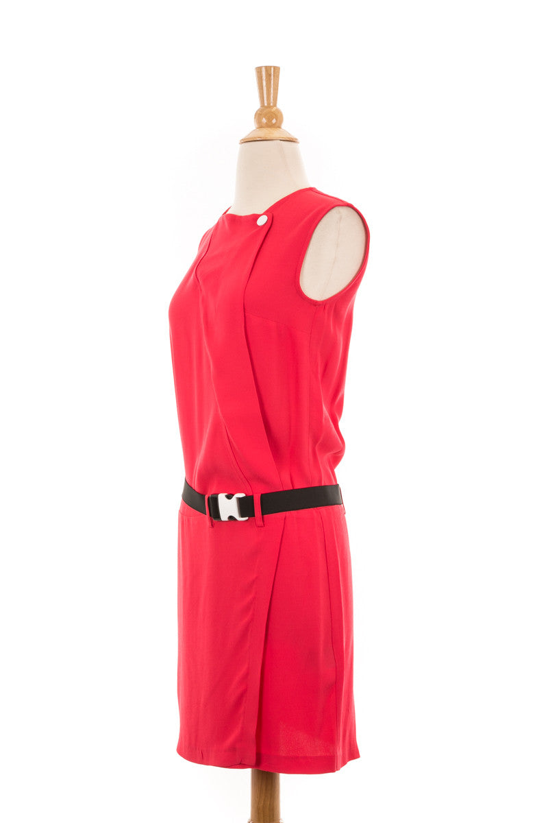 Crecy Asymmetrical Dress - Dejavu NYC