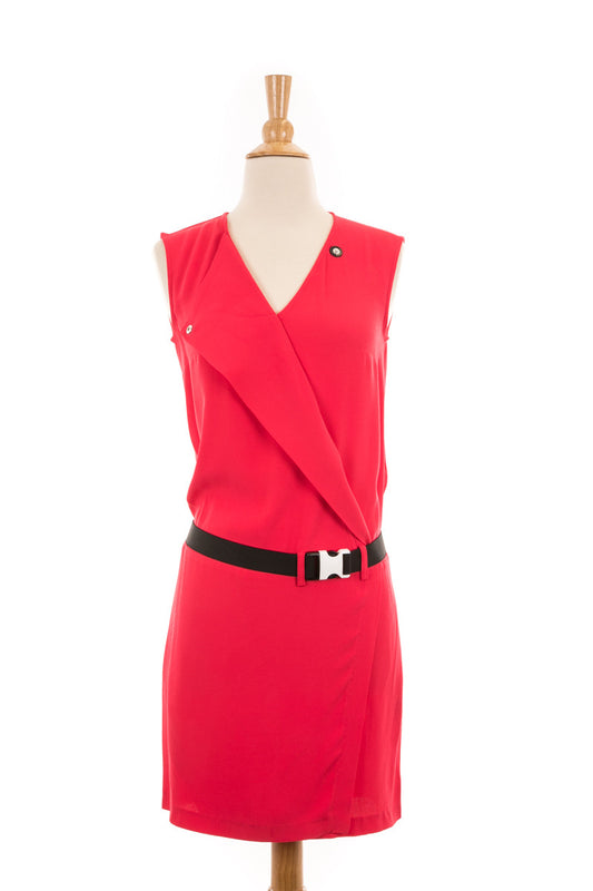 Crecy Asymmetrical Dress - Dejavu NYC