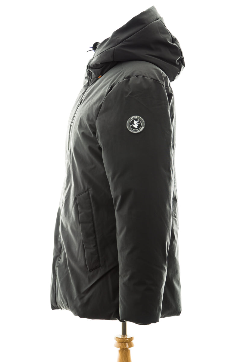 Save the Duck COPY9 Winter Hooded Parka with Faux Fur Lining - Dejavu NYC