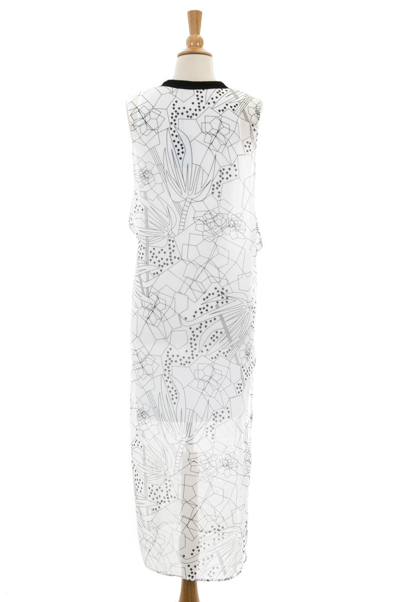 Drake Chiffon Dress - Dejavu NYC