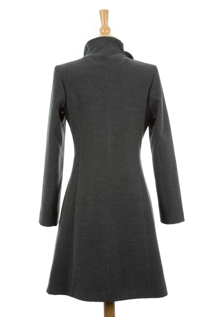 Floral Wool Coat - Dejavu NYC