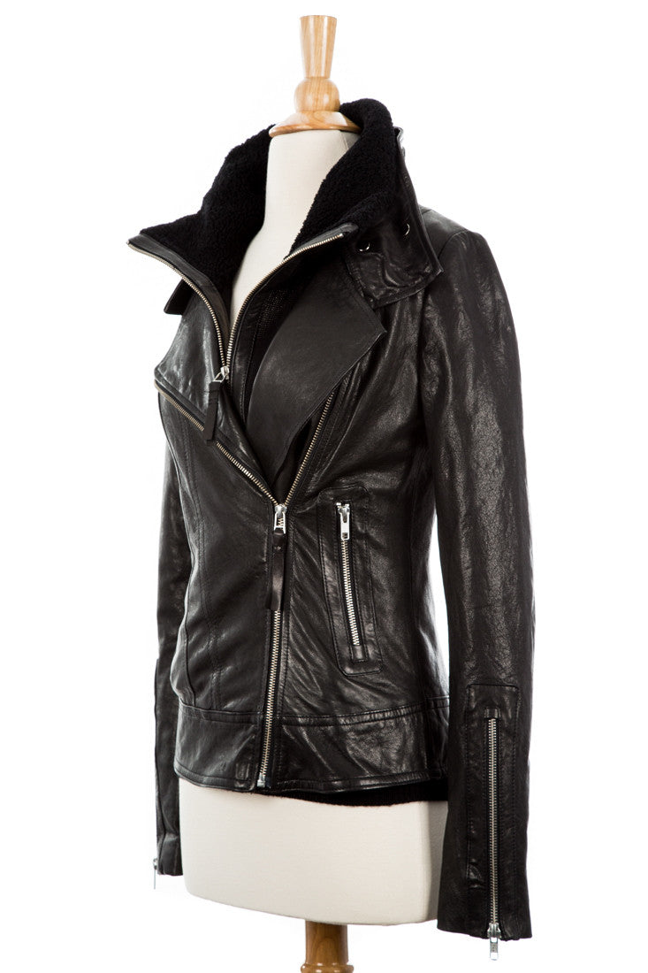 Kailyn Leather Jacket - Dejavu NYC