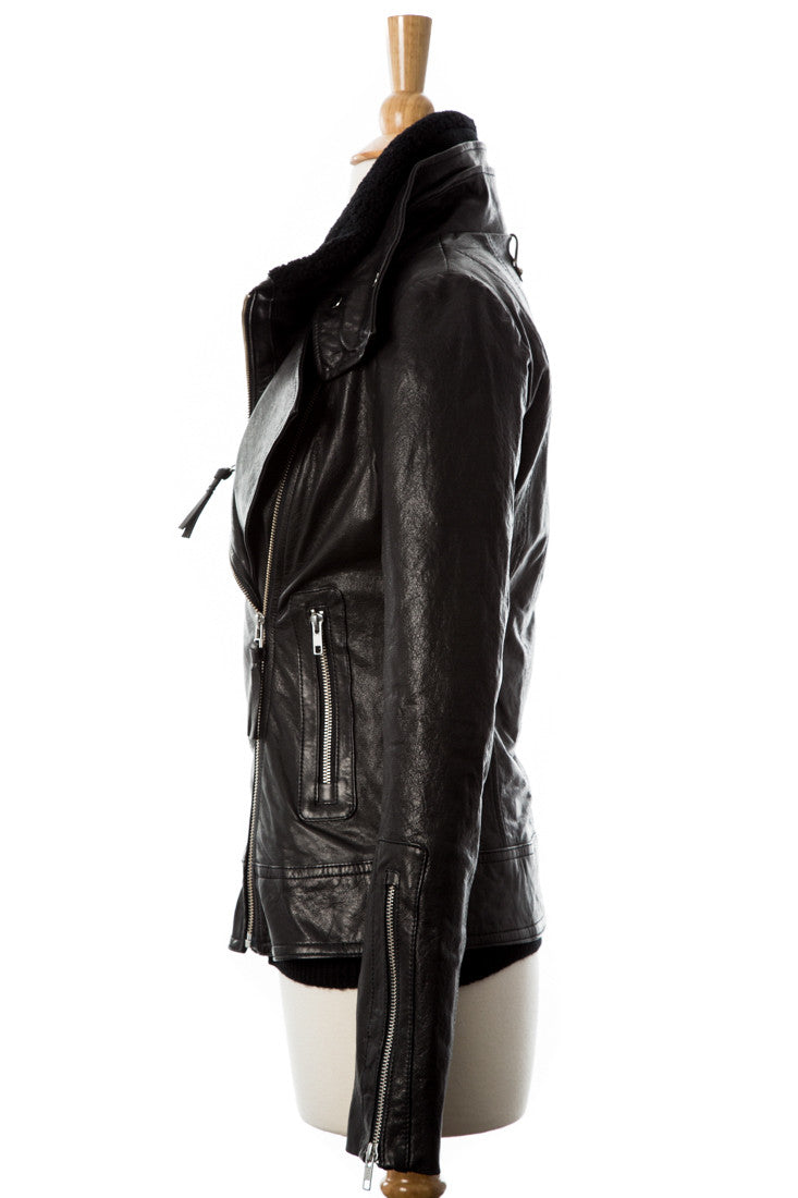 Kailyn Leather Jacket - Dejavu NYC