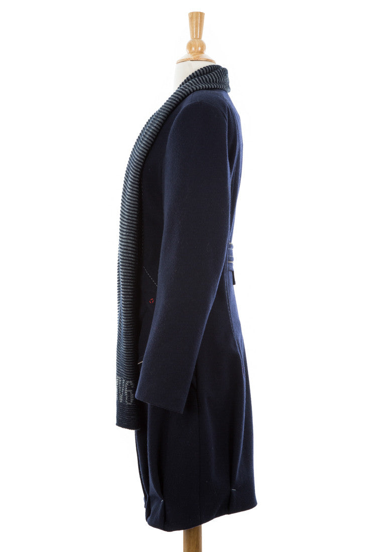 Selection Wool Trench Coat With Scarf - Dejavu NYC