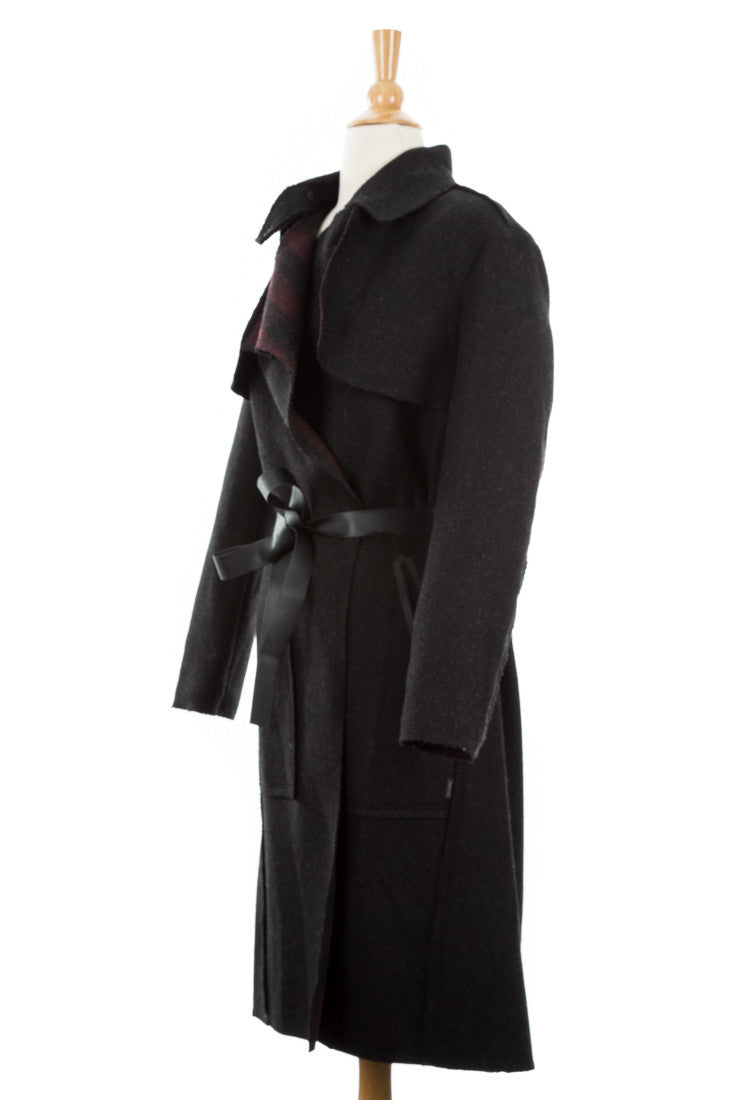 Danube Wool Coat - Dejavu NYC