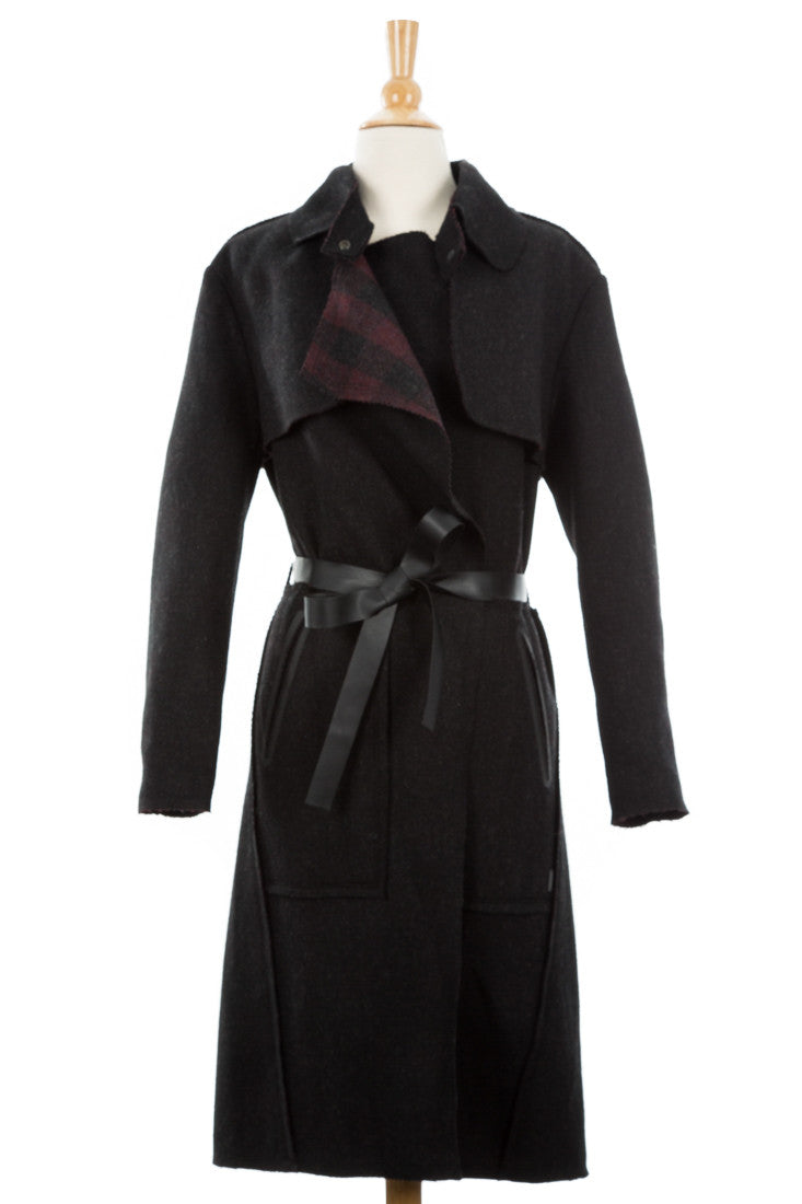 Danube Wool Coat - Dejavu NYC