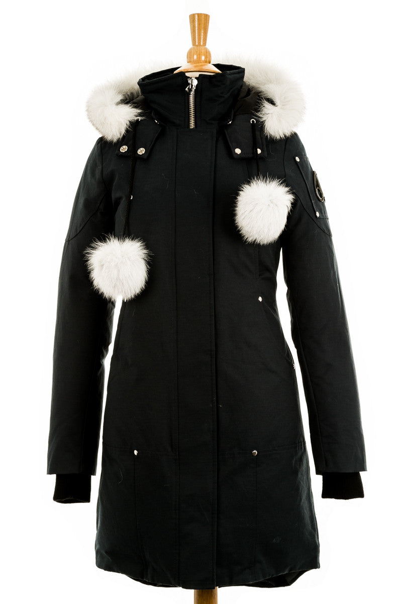 Stirling Down Parka With Fur Trim - Dejavu NYC