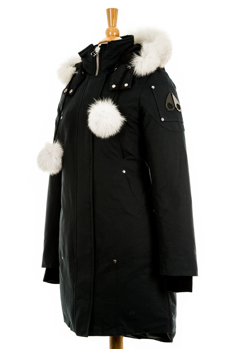 Stirling Down Parka With Fur Trim - Dejavu NYC