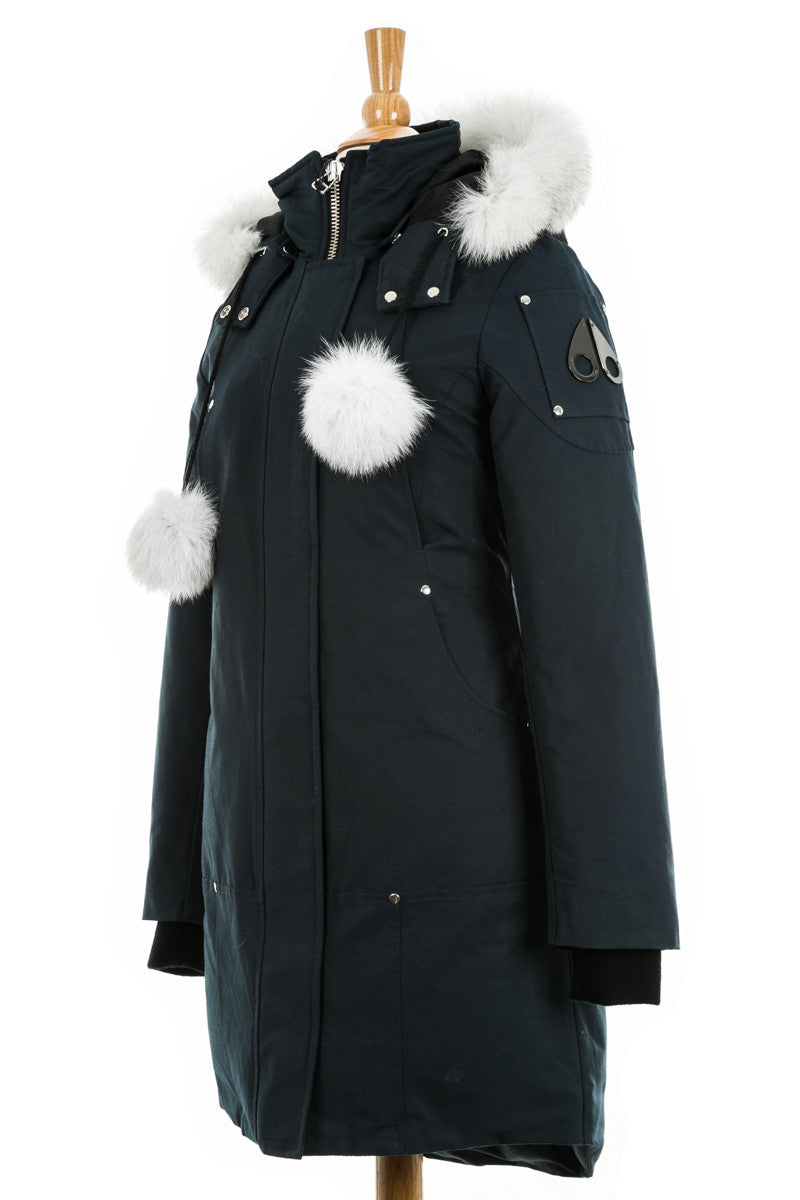 Stirling Down Parka With Fur Trim - Dejavu NYC