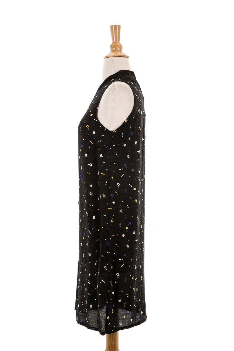 Graig Punctuation Dress - Dejavu NYC