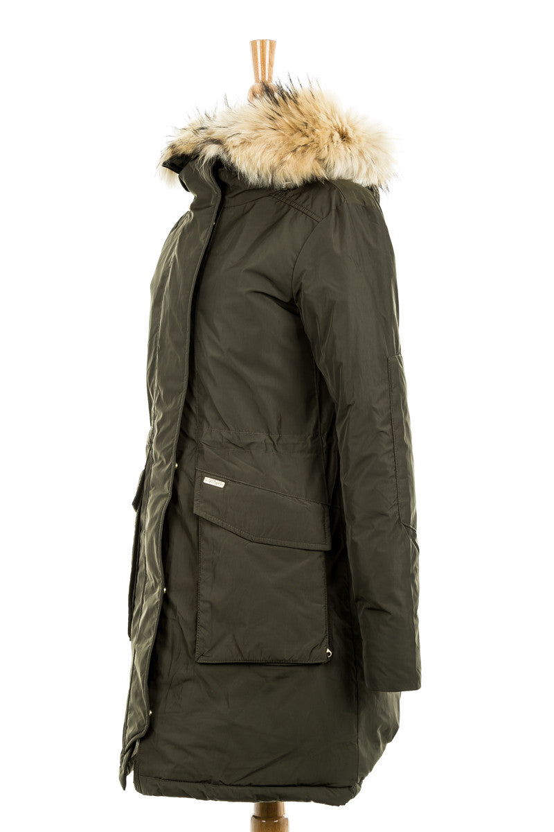 Military Eskimo Parka with Fur Trim - Dejavu NYC