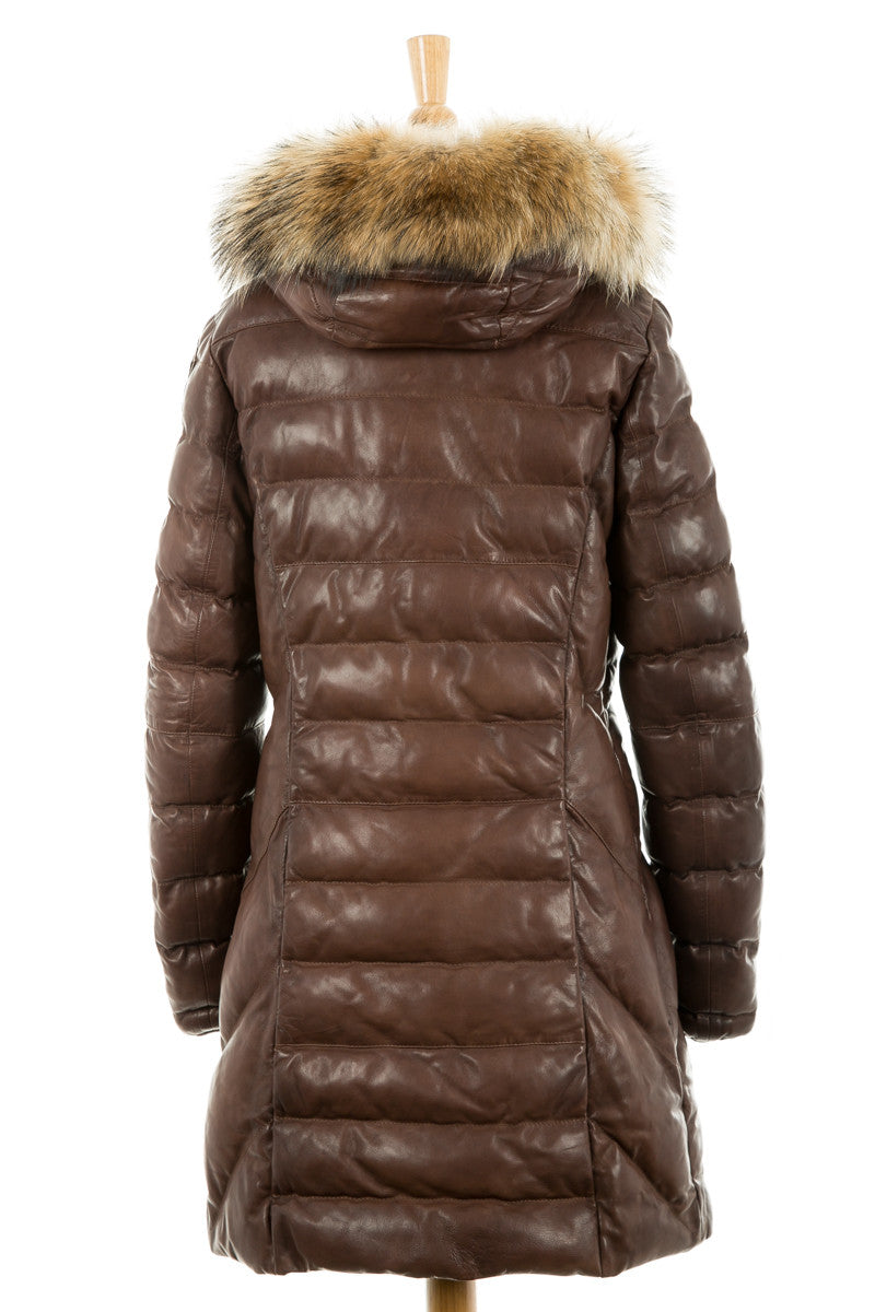 Demi Waxed Leather Jacket - Dejavu NYC