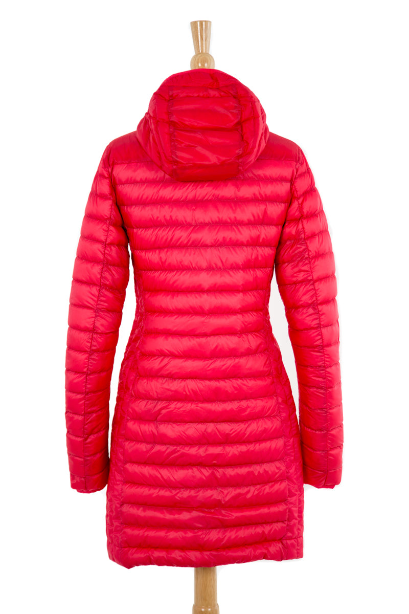 Rose Long Ripstop Hooded Jacket - Dejavu NYC