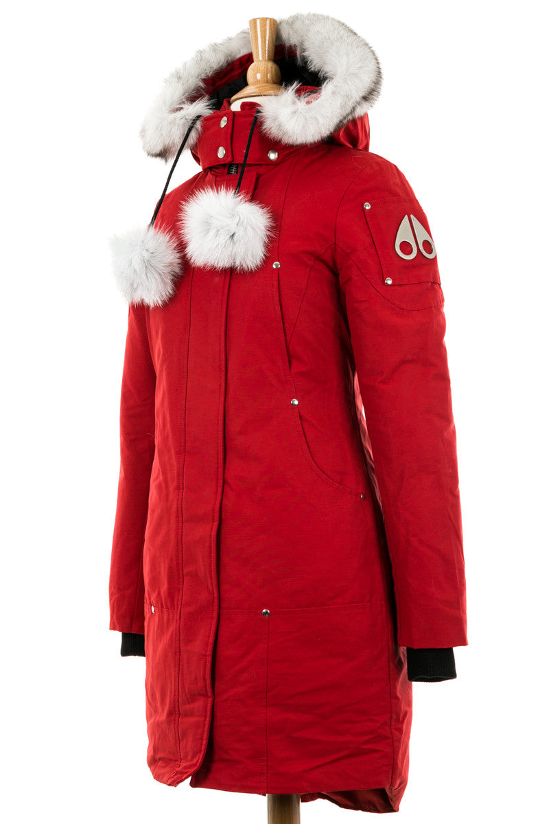 Stirling Down Parka With Fur Trim - Dejavu NYC