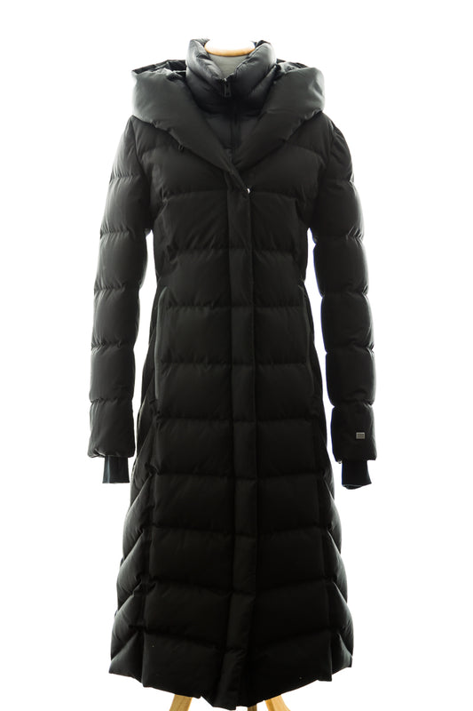 Talyse Maxi-Length Brushed Down Coat - Dejavu NYC