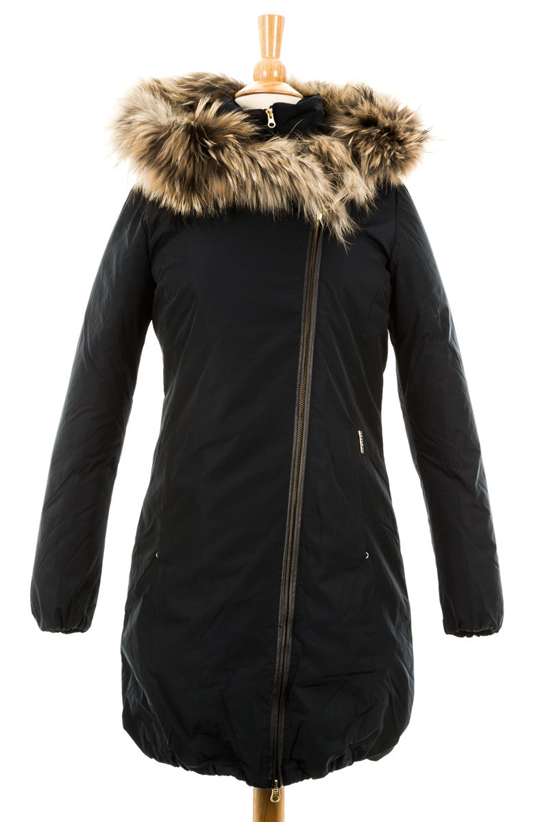 Eugene Parka with Fur Trim - Dejavu NYC