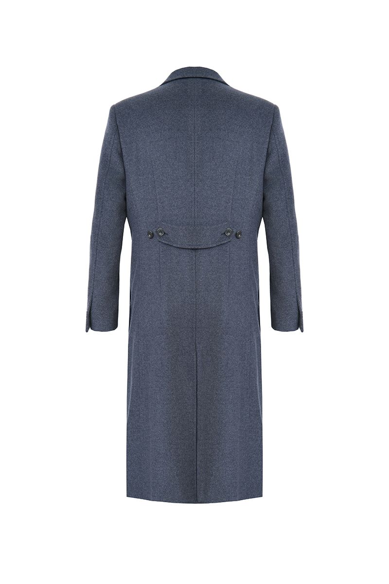 The Metropolitan custom overcoat — 26AWMCO002, fabric DBV4165 — view 3