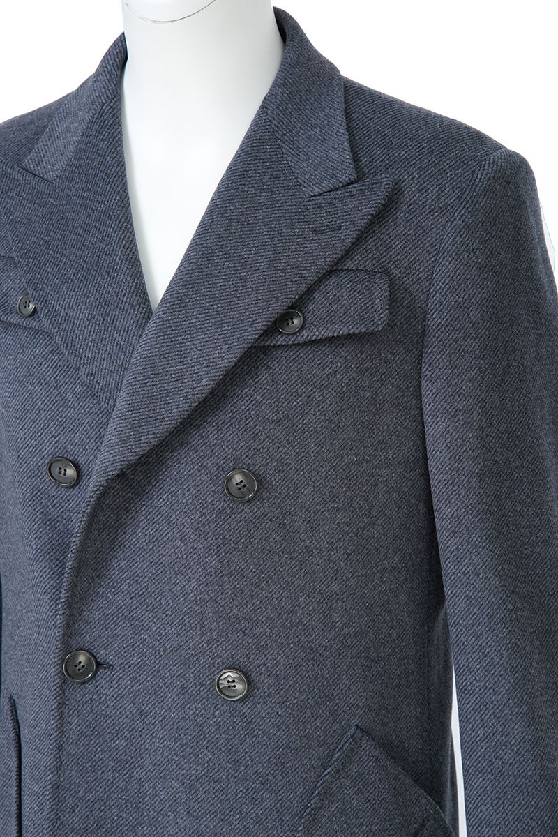 The Metropolitan custom overcoat — 26AWMCO002, fabric DBV4165 — view 7