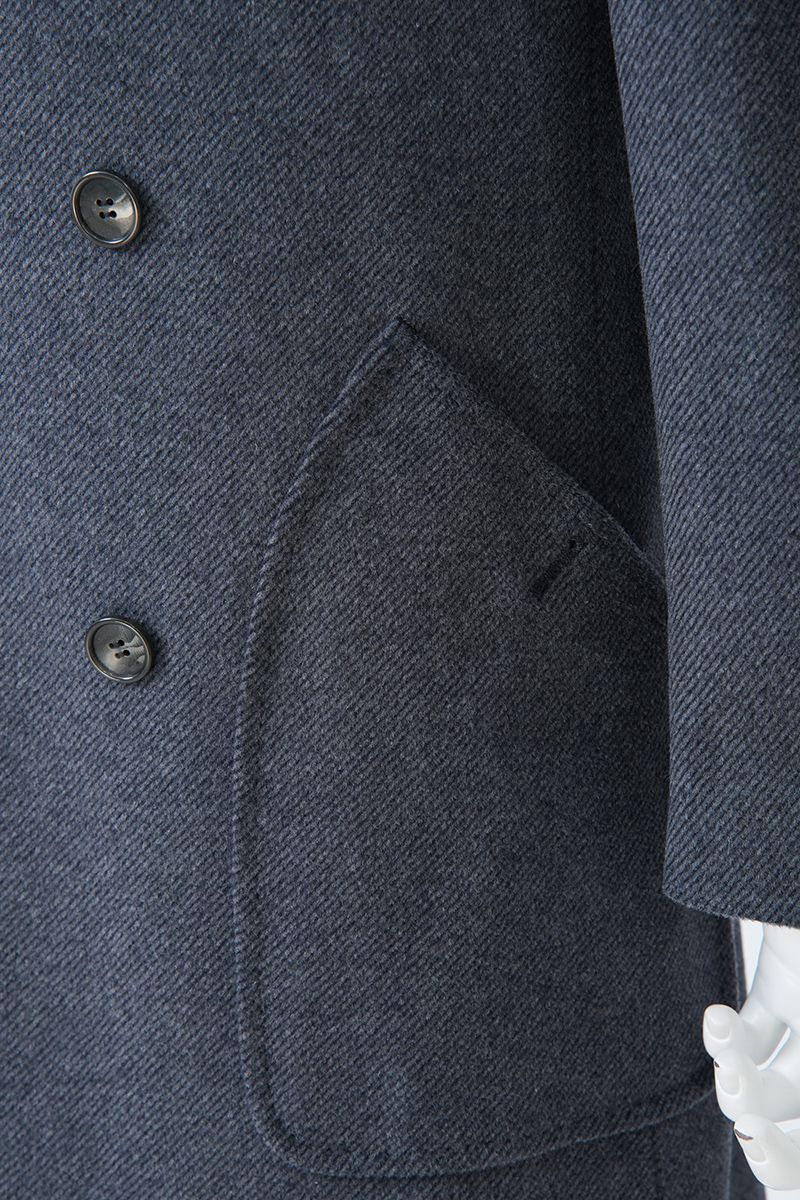 The Metropolitan custom overcoat — 26AWMCO002, fabric DBV4165 — view 8