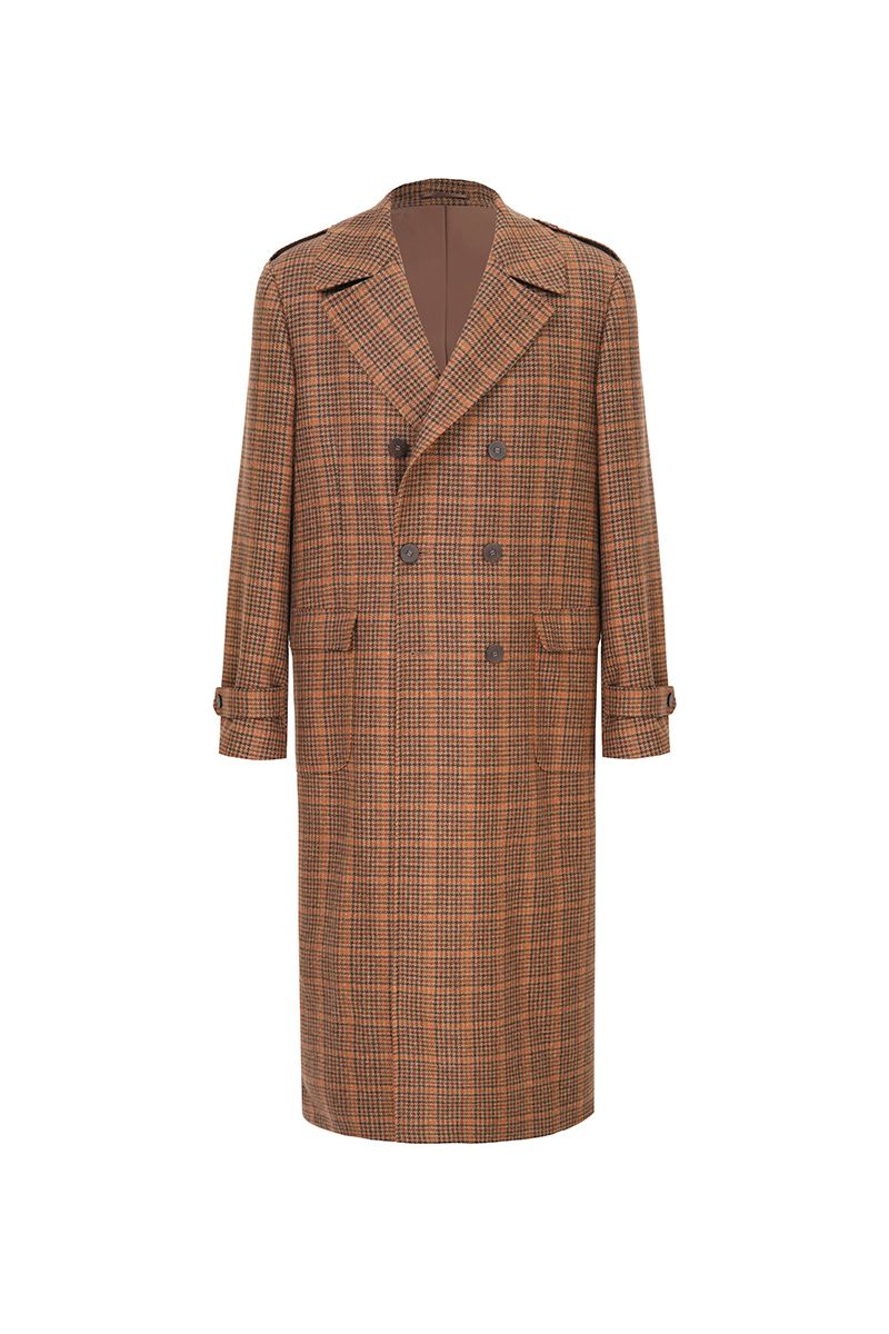 The Rockefeller custom overcoat — 26AWMCO204, fabric DEB5117 — view 2