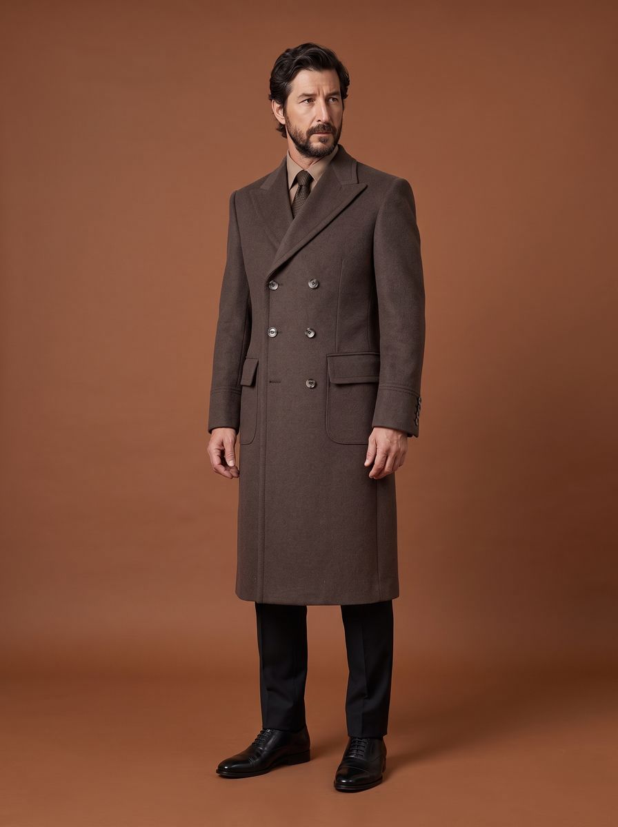 The Central Park custom overcoat — 26AWMCO205, fabric DJJ0150 — view 1