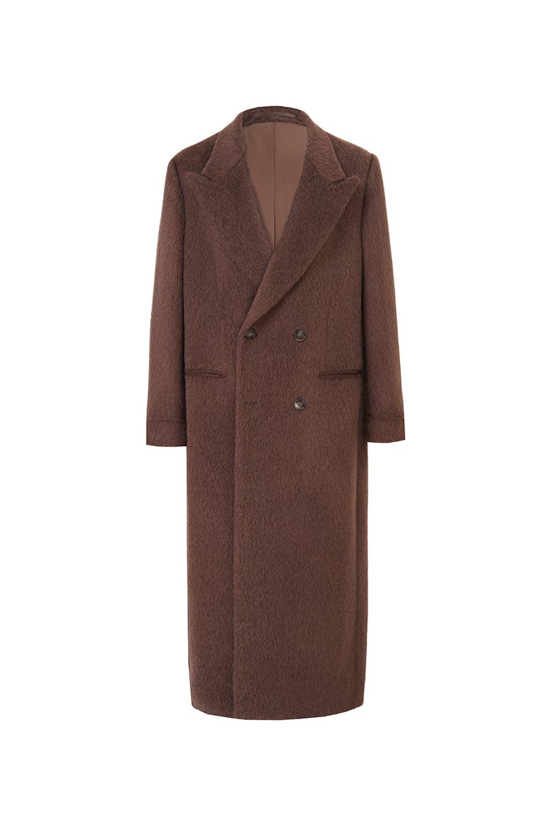 The Carnegie custom overcoat — 26AWMCO206, fabric DBV9340 — view 2