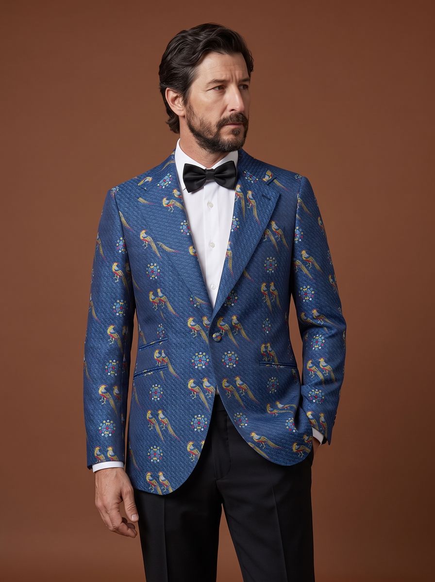 The Lenox custom tuxedo — 26AWMJK007, fabric DBV9139 — view 1