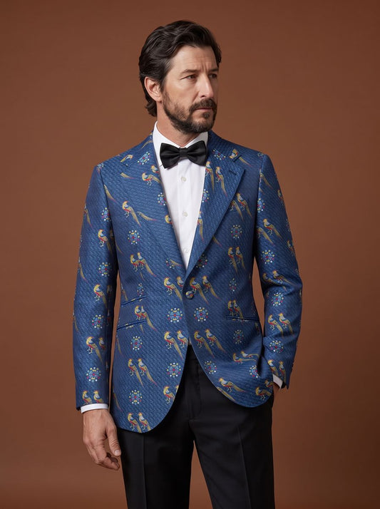 The Lenox custom tuxedo — 26AWMJK007, fabric DBV9139 — view 1