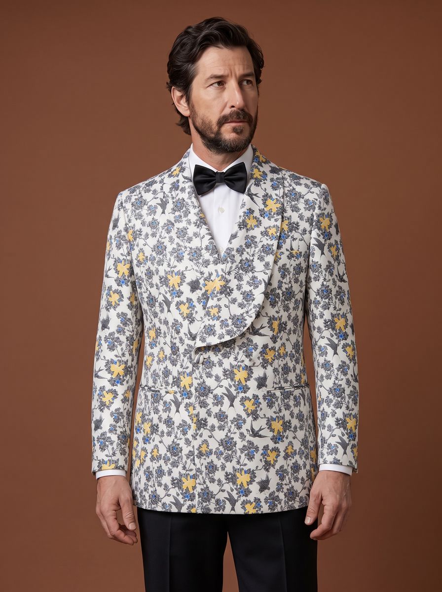 The Beacon custom tuxedo — 26AWMJK009, fabric DBU2083 — view 1