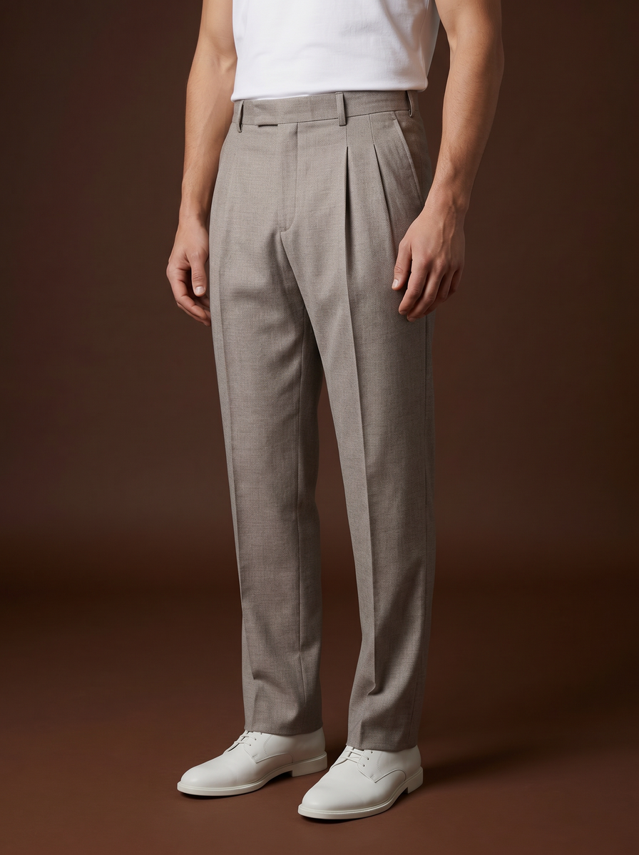 The Park Avenue custom trousers — 26AWMPT220, fabric DBV5297 — view 1
