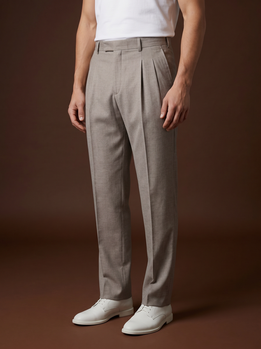 The Park Avenue custom trousers — 26AWMPT220, fabric DBV5297 — view 1