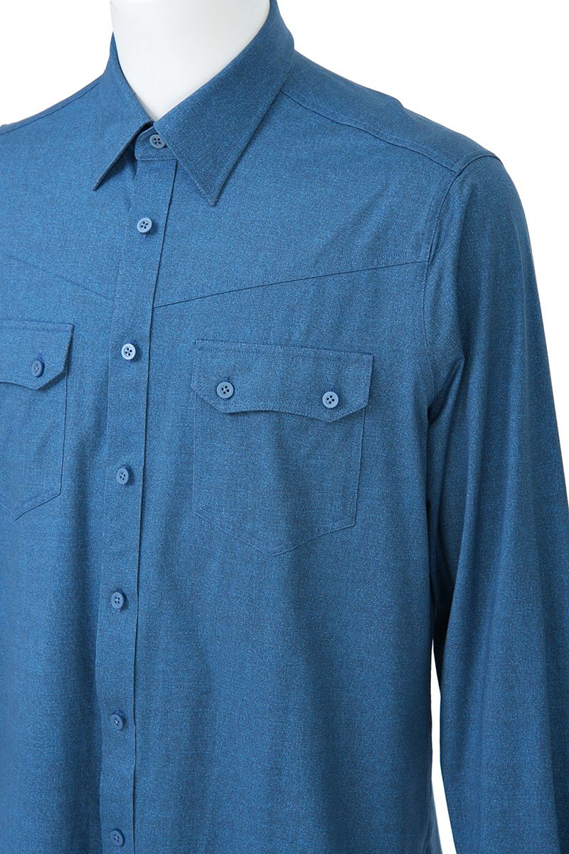 The East Village custom shirt — 26AWMSH004, fabric SAZ1632 — view 6