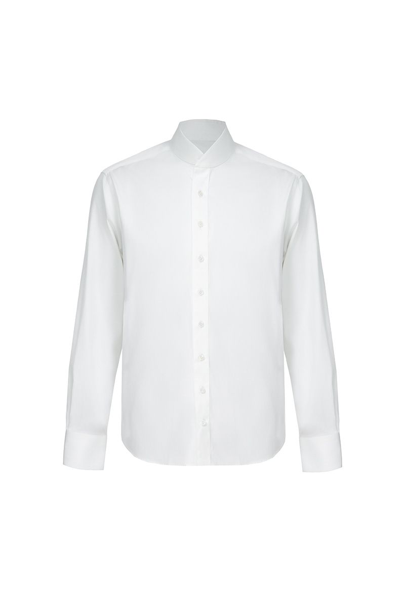 The Queensboro custom shirt — 26AWMSH005, fabric SAQ858A — view 2