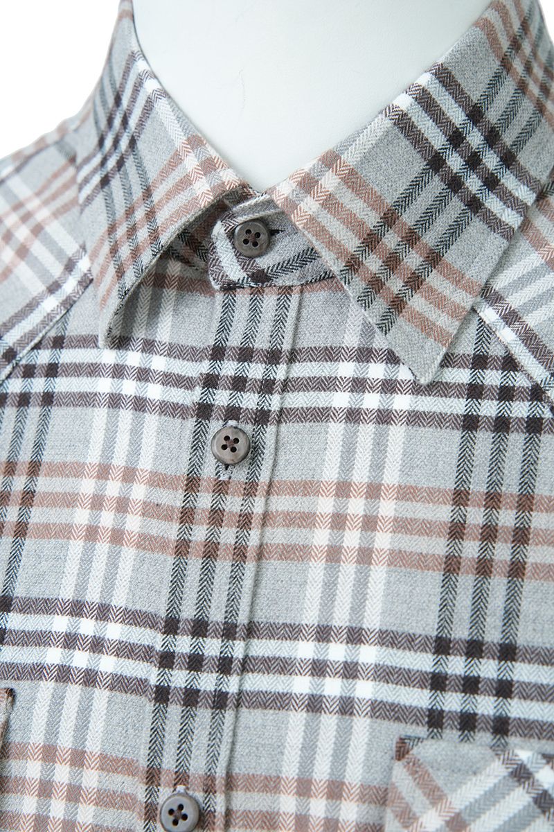 The Tudor City custom shirt — 26AWMSH201, fabric SAX161A — view 3