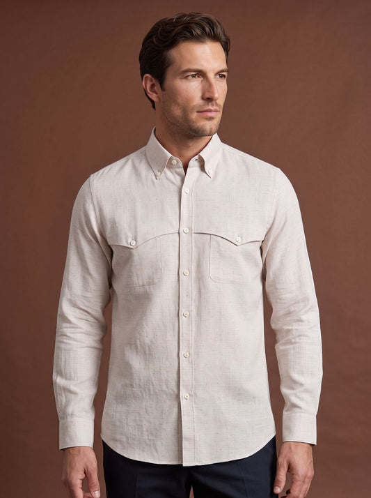 The Orchard custom shirt — 26AWMSH209, fabric SAZ841A — view 1