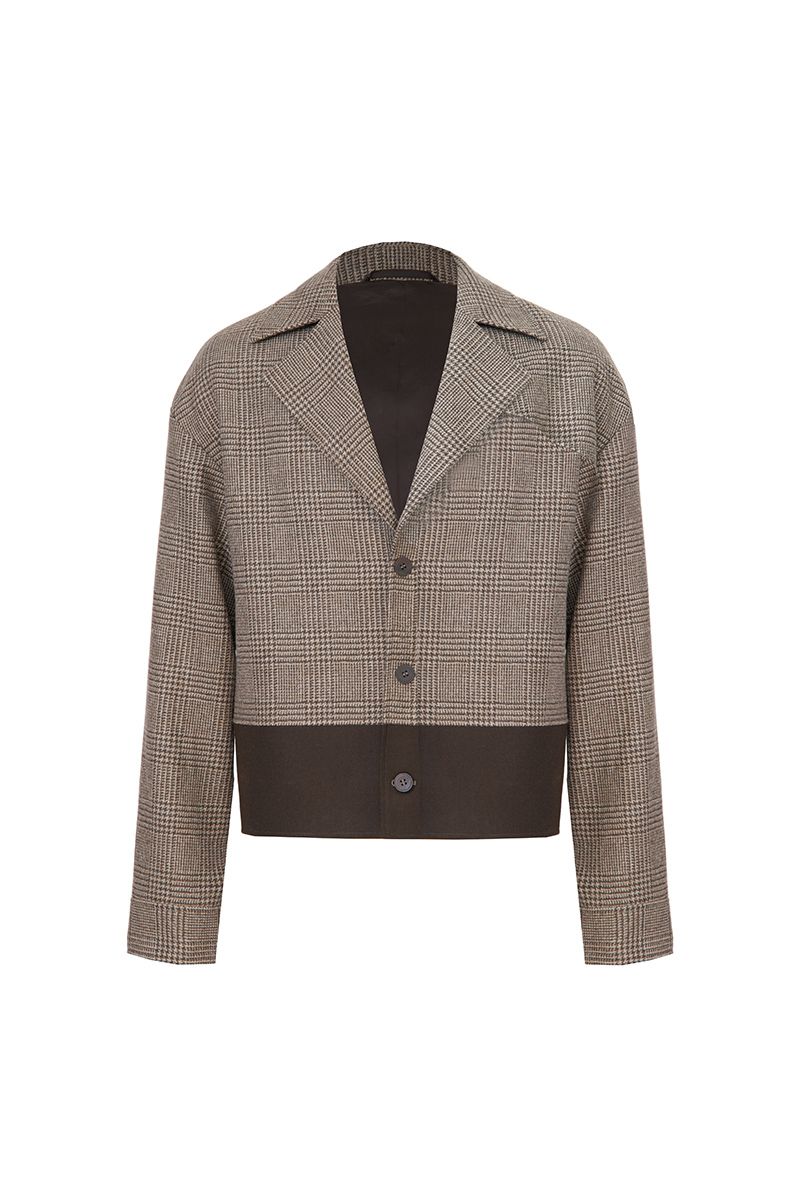 The Columbus custom blazer — 26AWMSJ003, fabric DEB516A — view 2