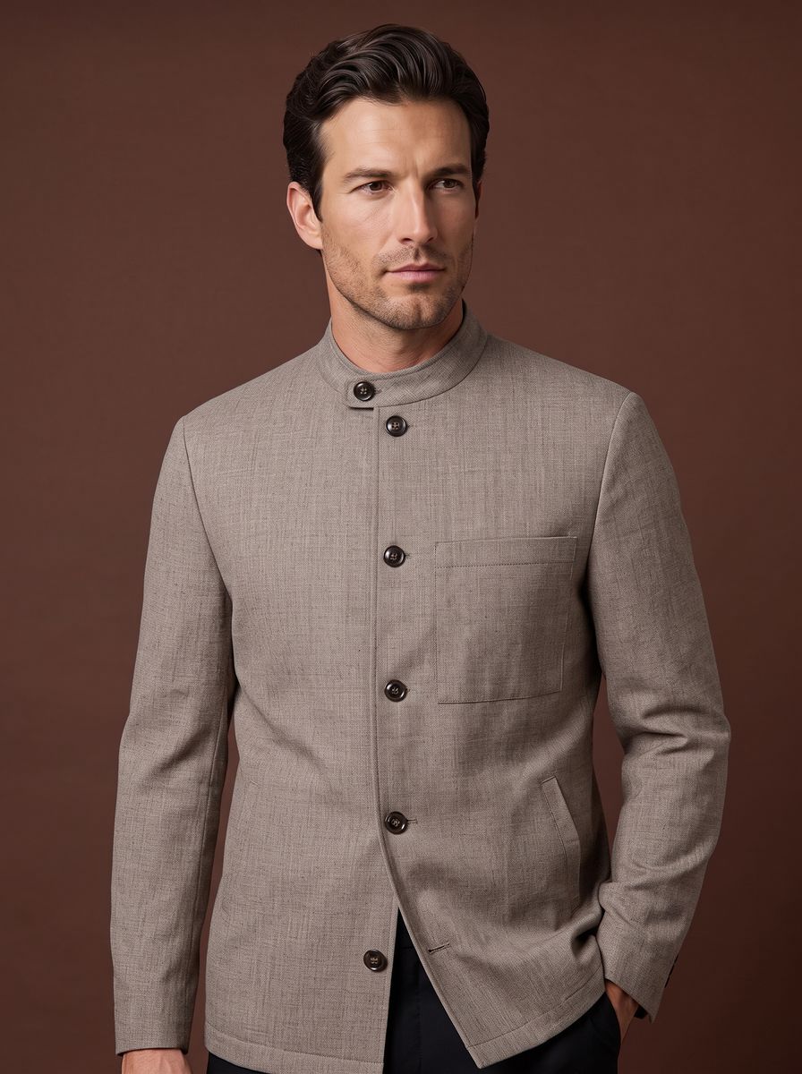The Governors custom blazer — 26AWMSJ005, fabric DLL0150 — view 1