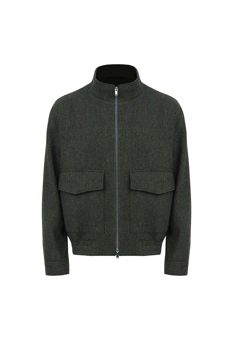 The Civic Center custom blazer — 26AWMSJ202, fabric DBV5953 — view 2
