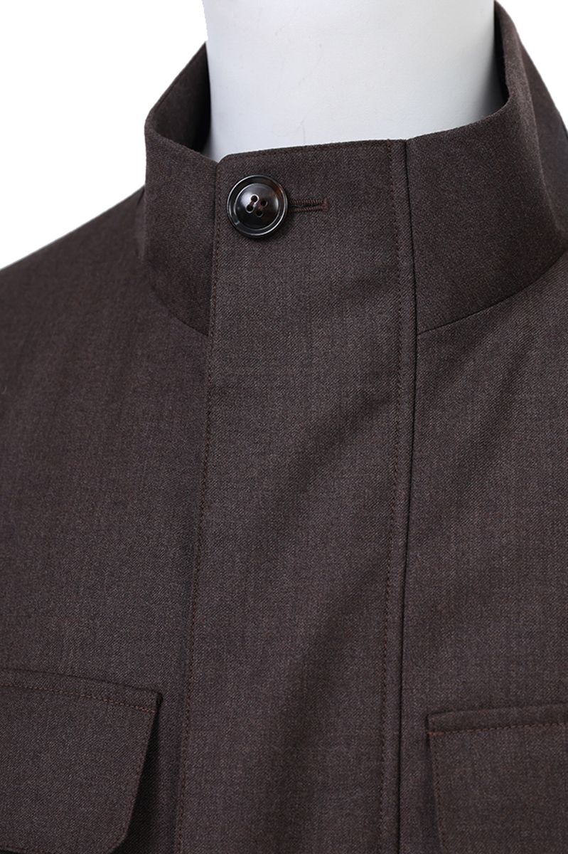 The Yorkville custom blazer — 26AWMSJ213, fabric DBV399A — view 6