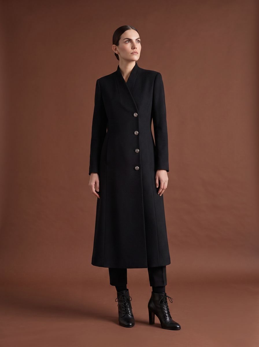 The Park Slope custom overcoat — 26AWWCO002, fabric DBV530A — view 1