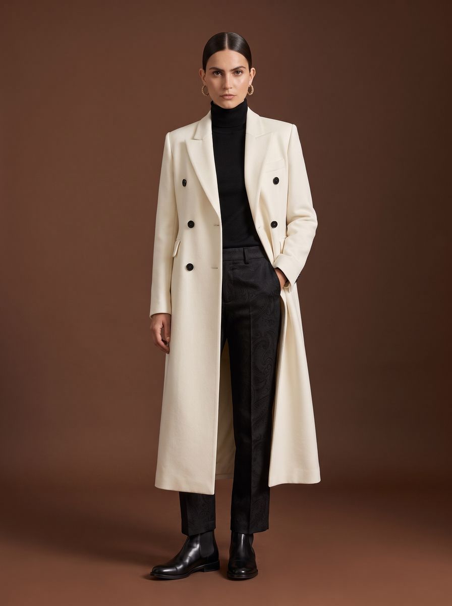 The Cobble Hill custom overcoat — 26AWWCO100, fabric DZZ0135 — view 1