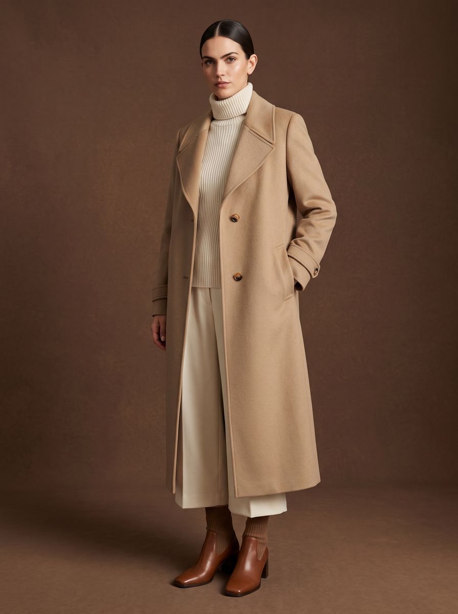 The Upper East Side custom overcoat — 26AWWCO182, fabric DZZ0136 — view 1