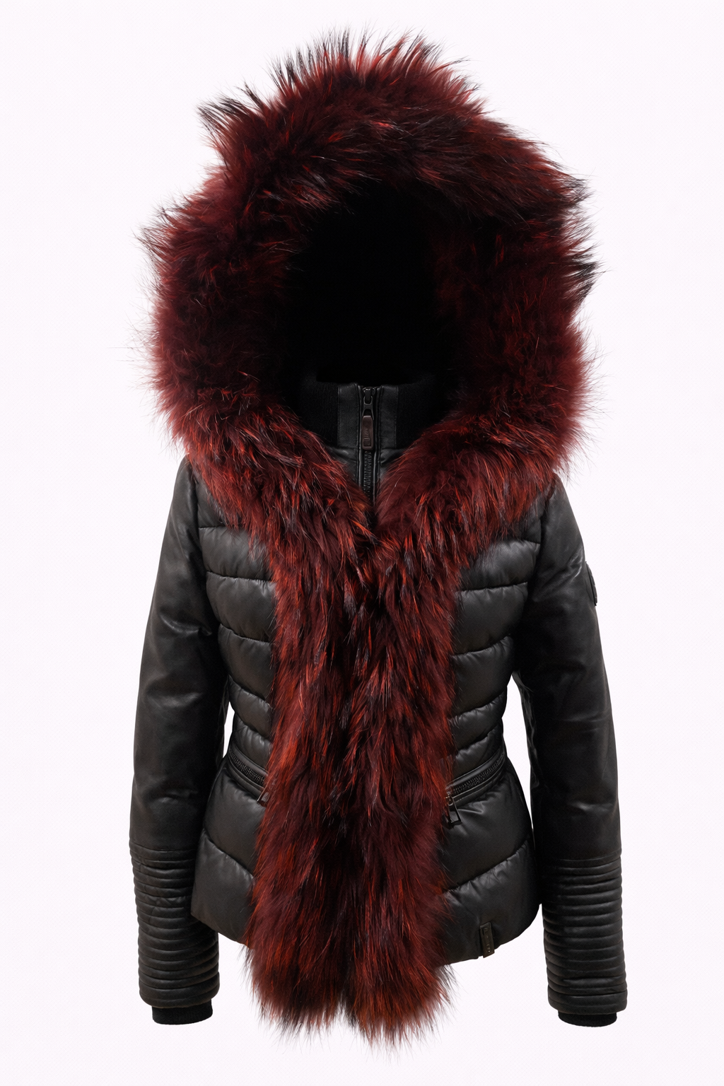 Maria Down Jacket With Fur Trim | Coat, Jacket – Dejavu NYC