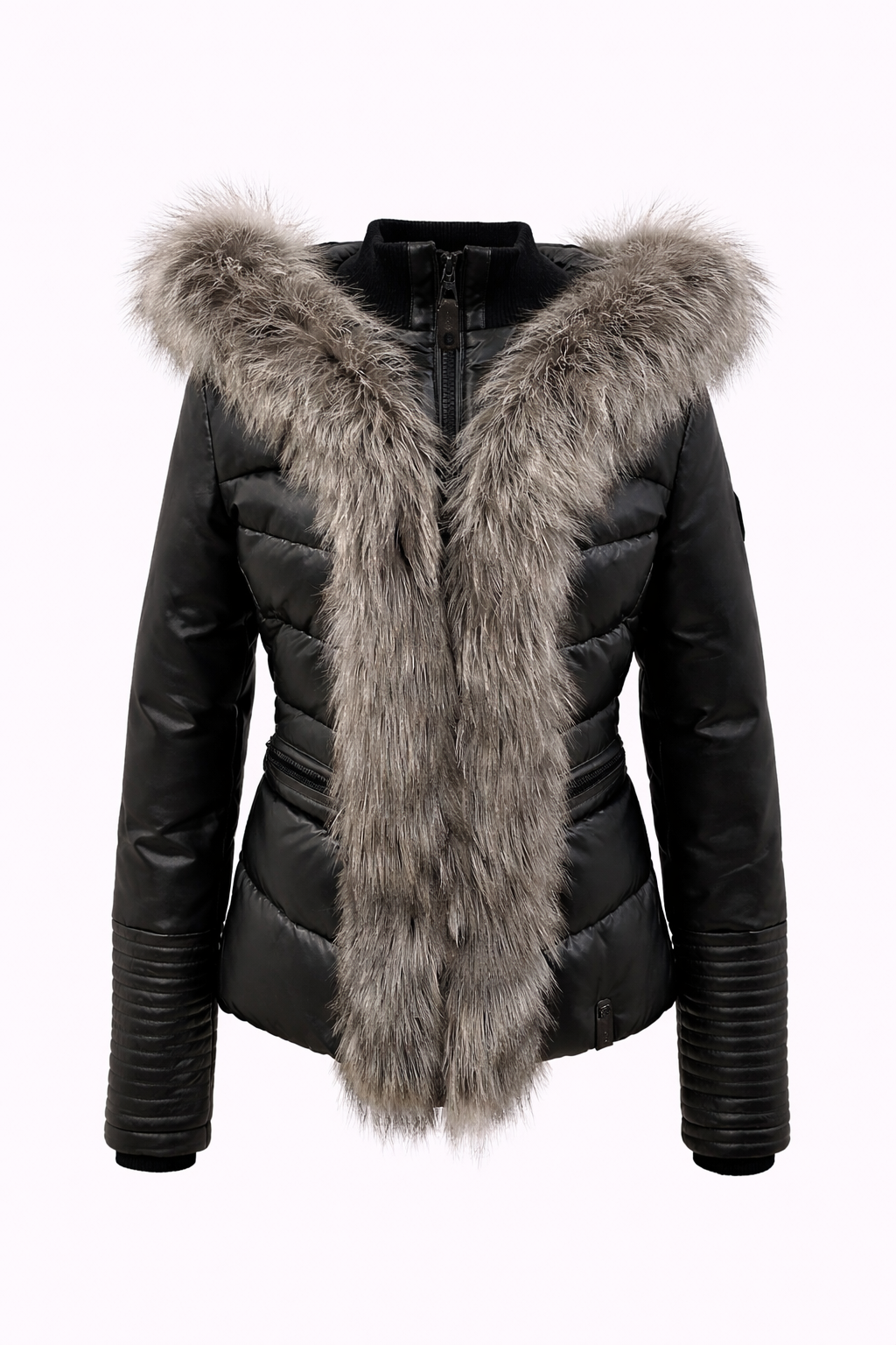 Maria Down Jacket With Fur Trim | Coat, Jacket – Dejavu NYC