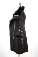 CHLOE Double-Faced Wool/Cashmere Blend Coat: A Masterpiece of Tailored Elegance